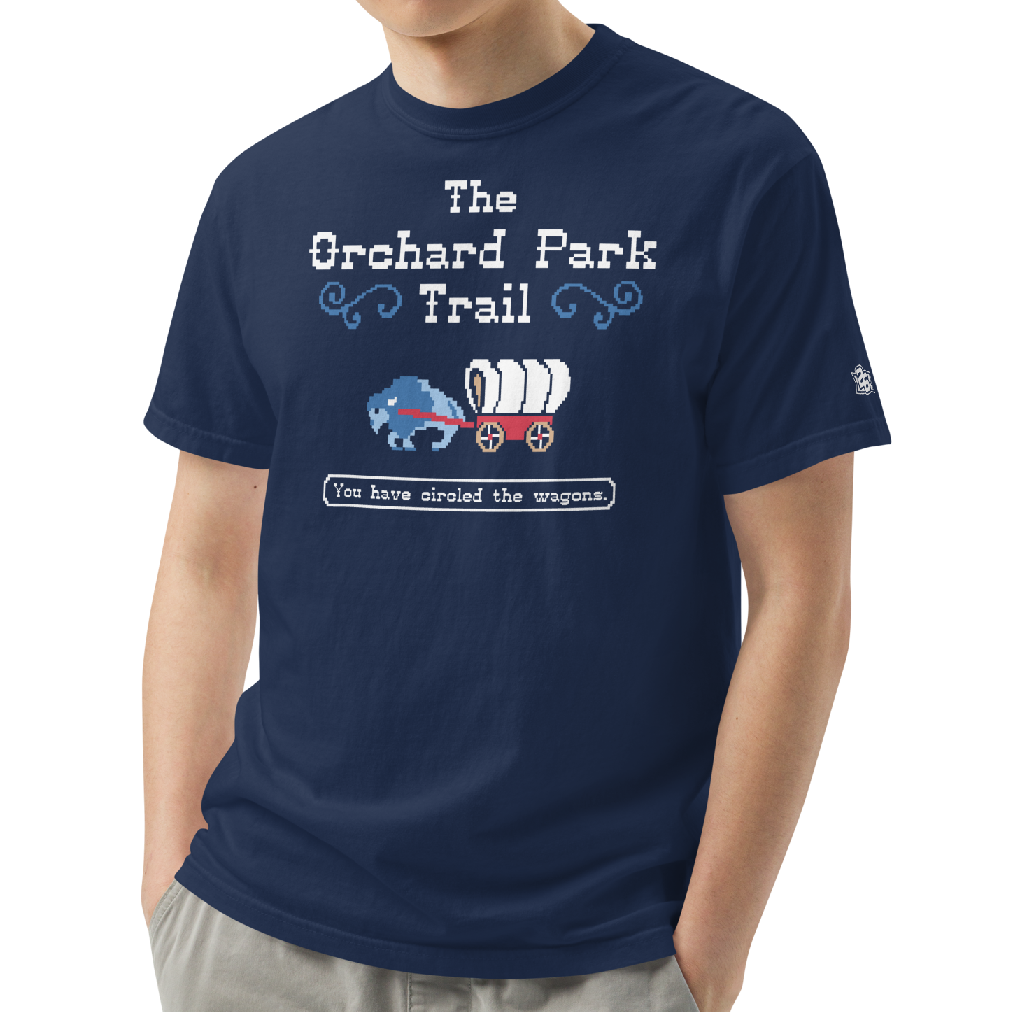 True Navy (100% ringspun cotton)