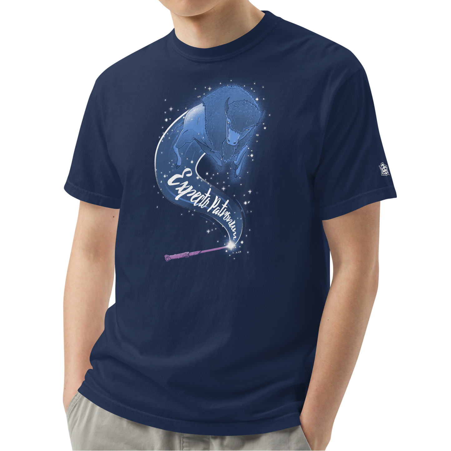 True Navy (100% ringspun cotton)