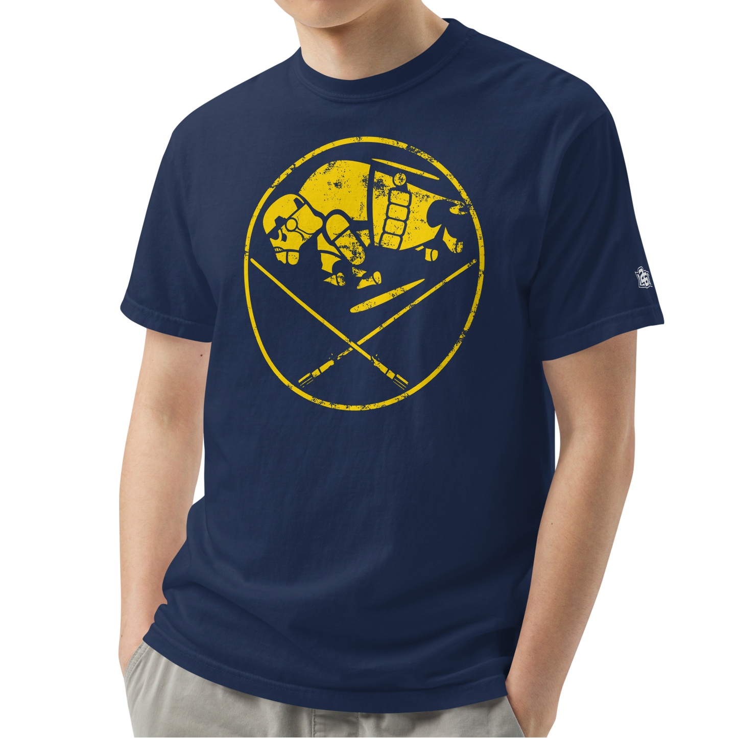 Navy (100% ringspun cotton)
