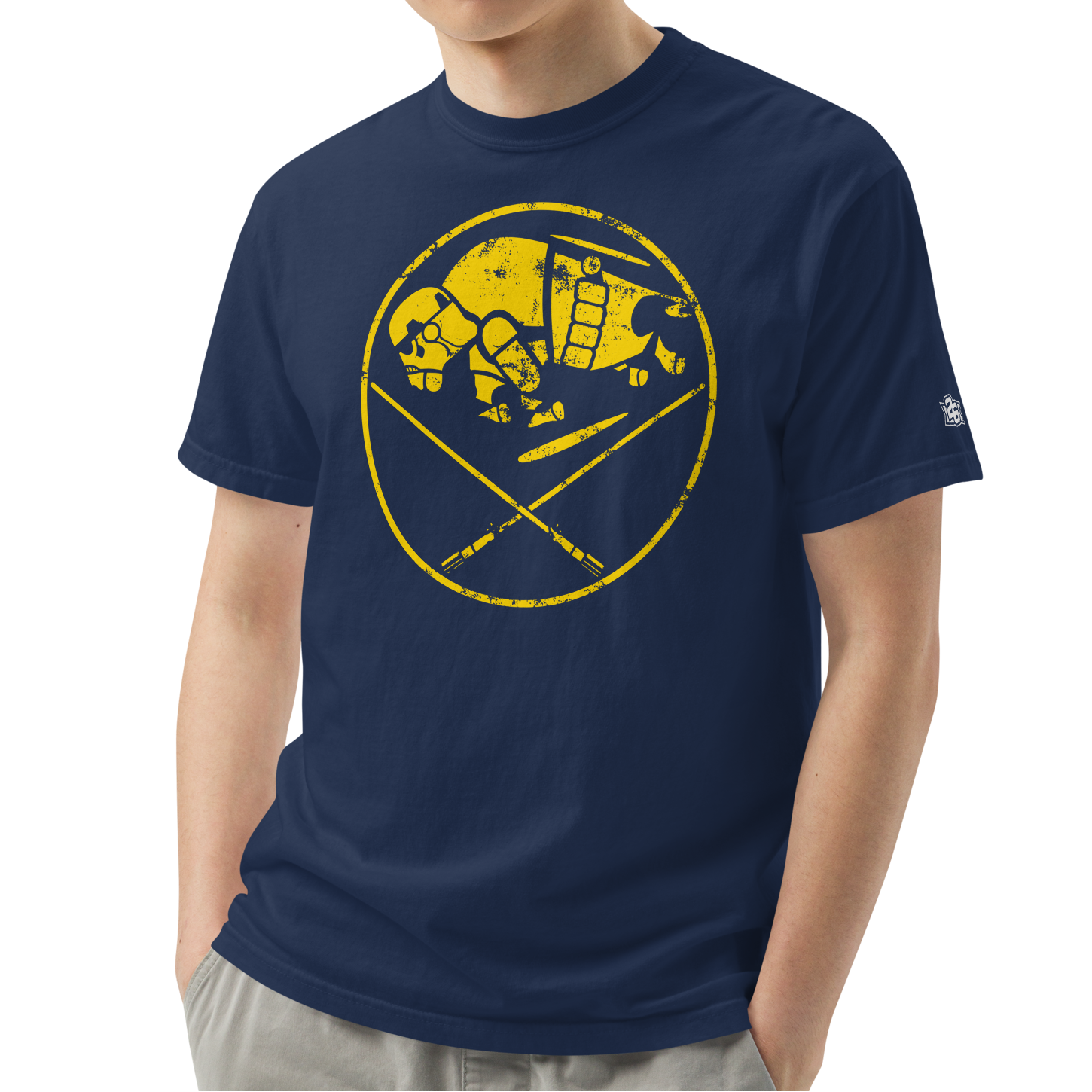 Navy (100% ringspun cotton)