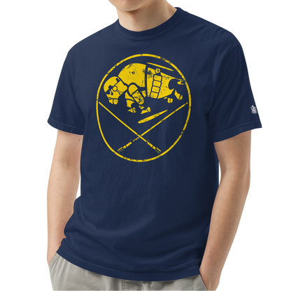 Navy (100% ringspun cotton)