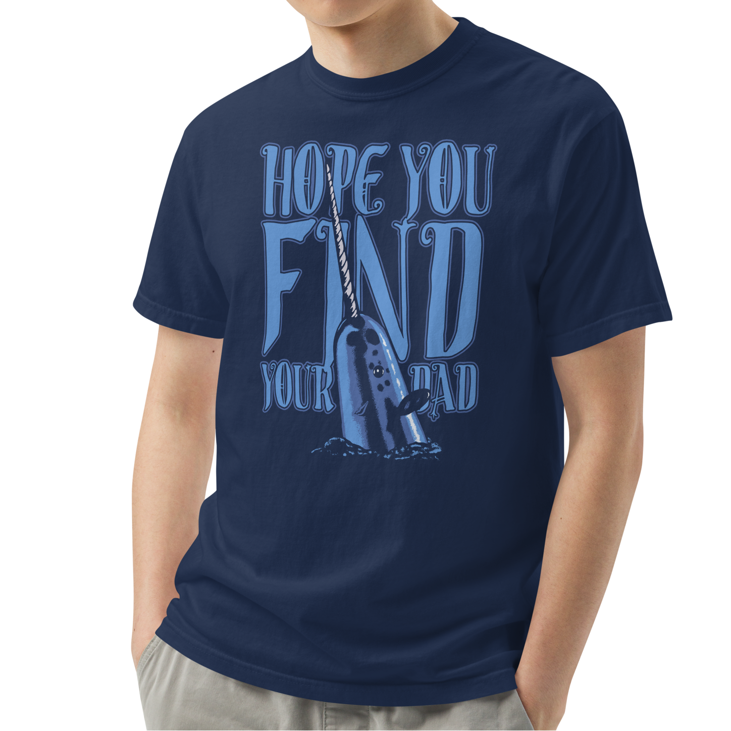 True Navy (100% ringspun cotton)