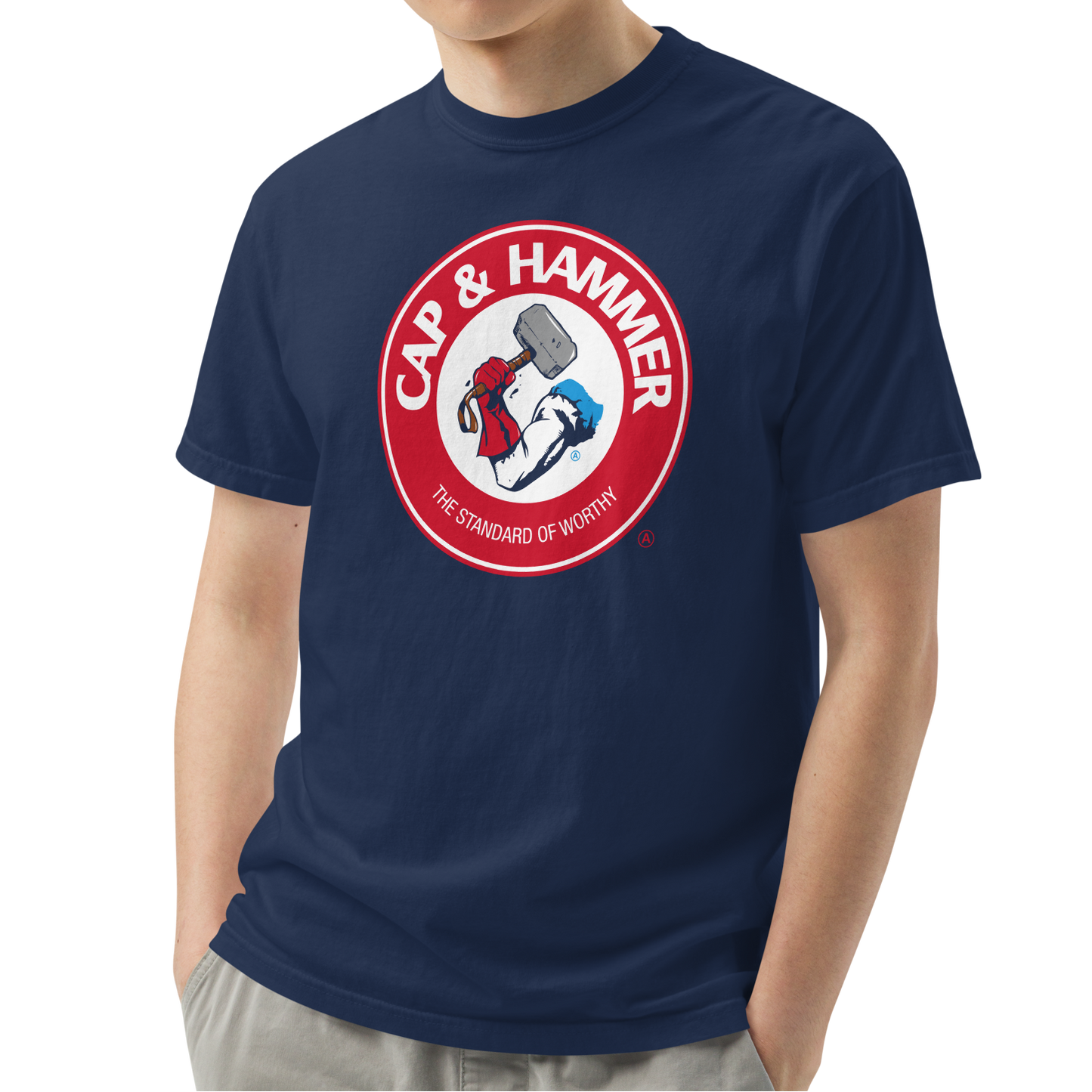 True Navy (100% ringspun cotton)