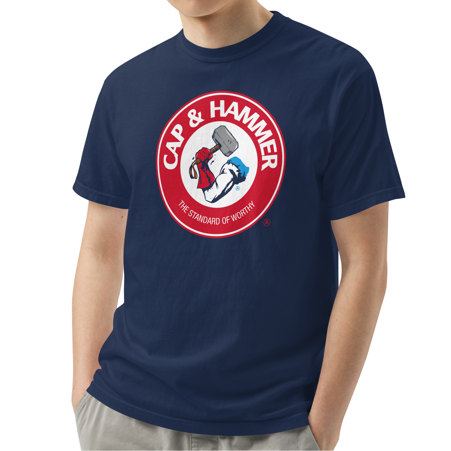 True Navy (100% ringspun cotton)