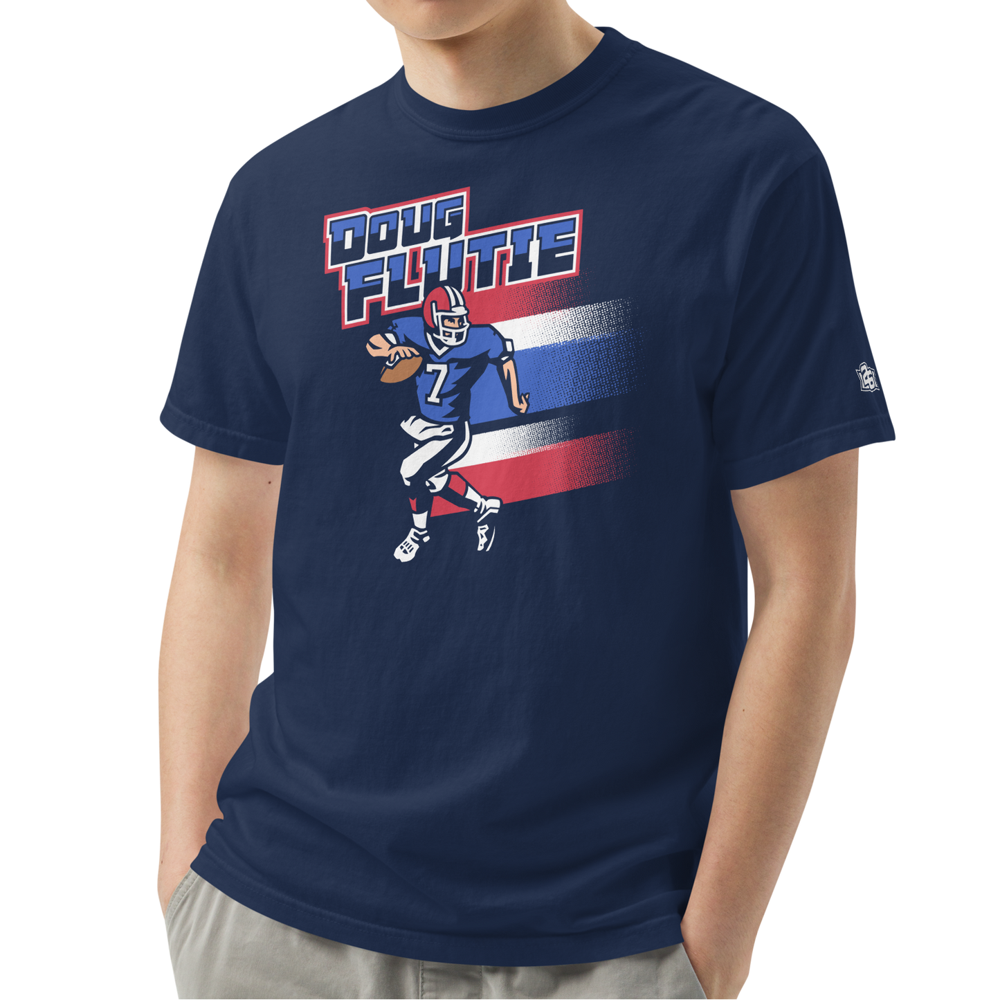 True Navy (100% ringspun cotton)