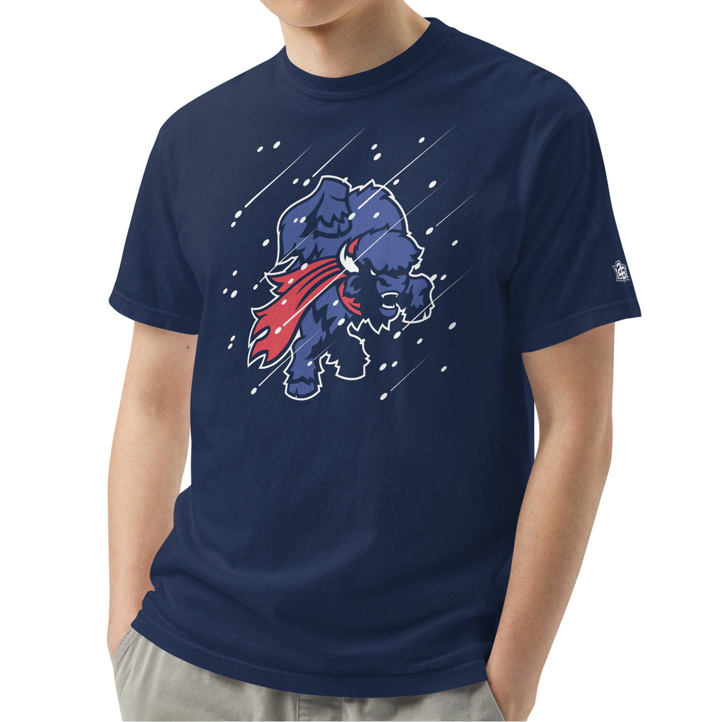 True Navy (100% ringspun cotton)