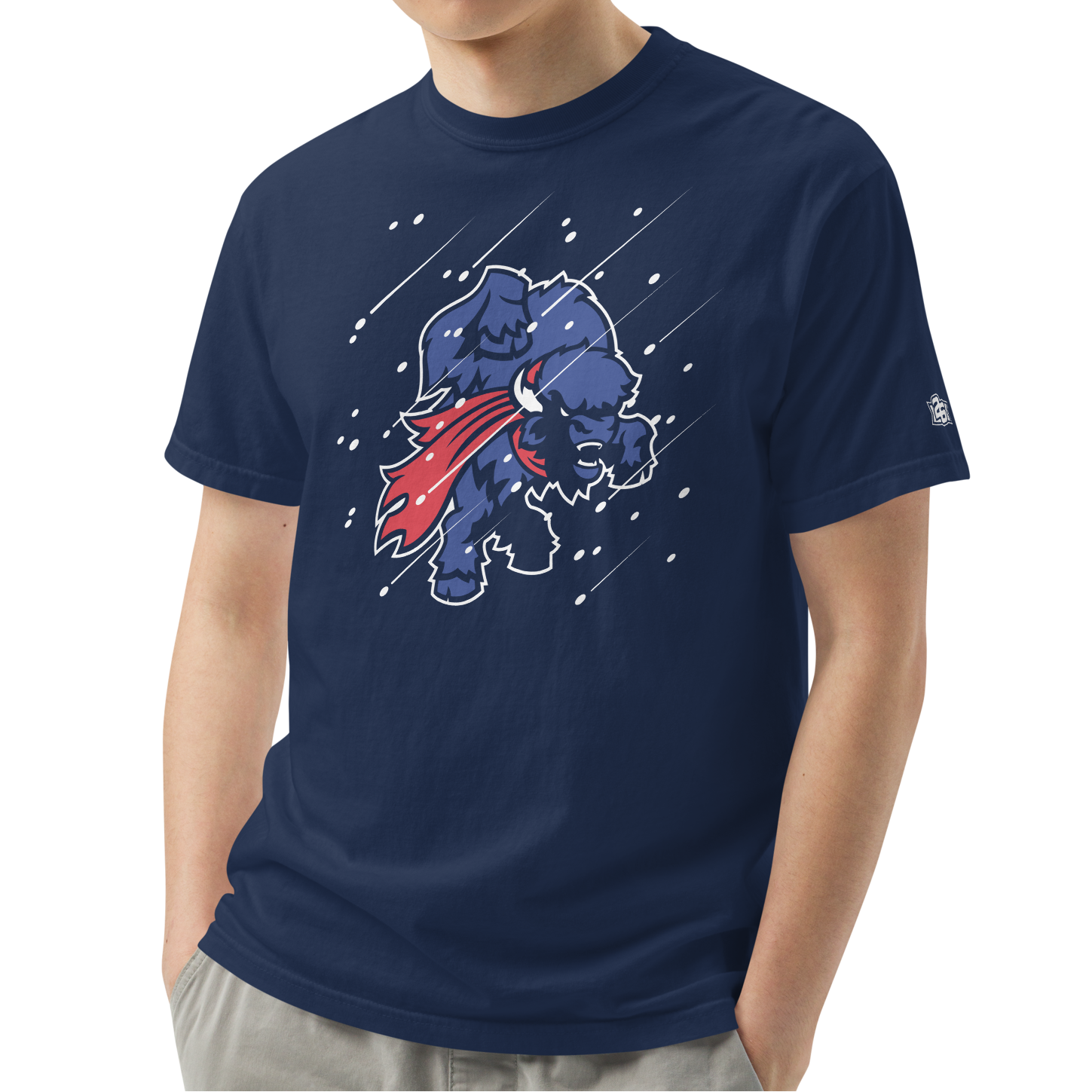 True Navy (100% ringspun cotton)