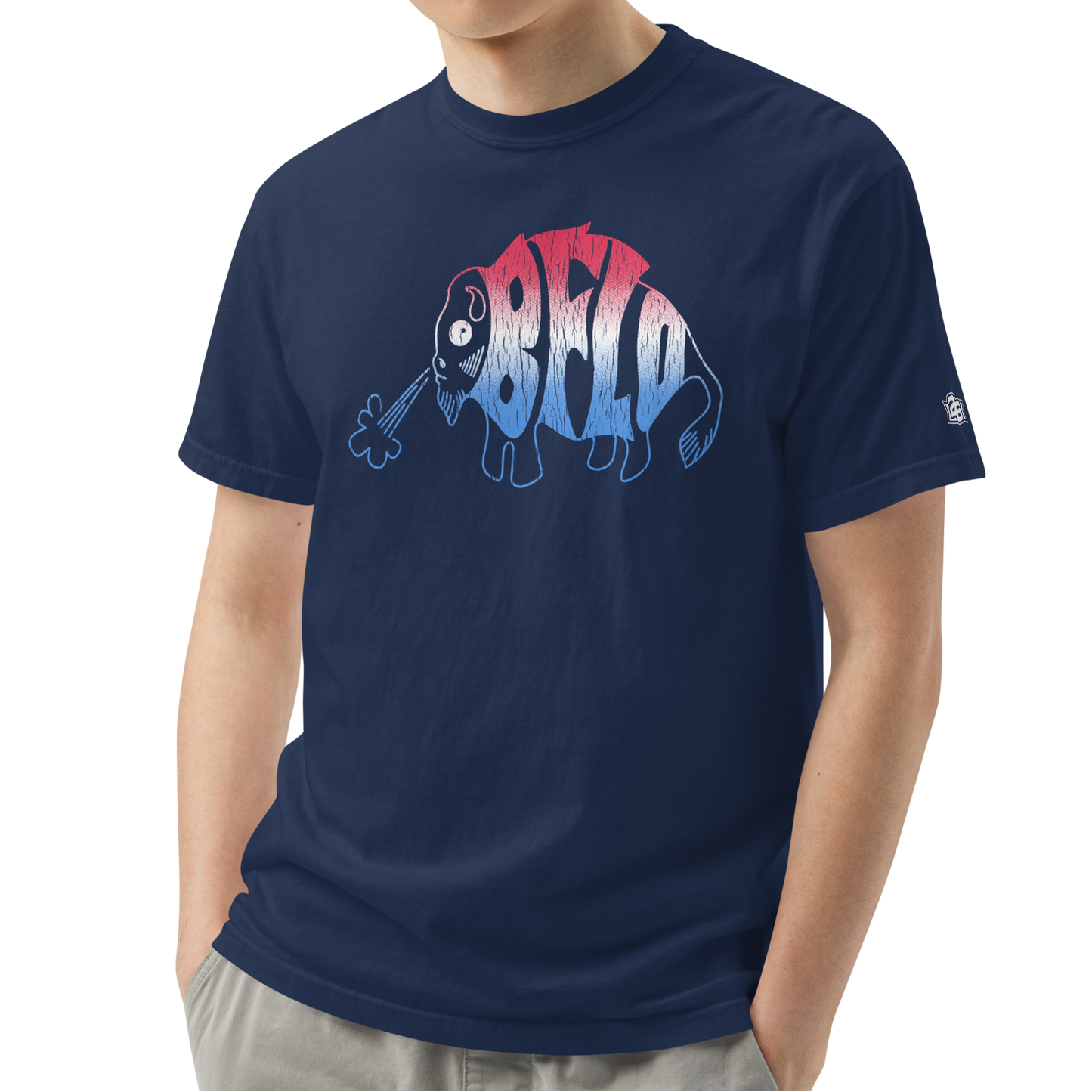 True Navy (100% ringspun cotton)