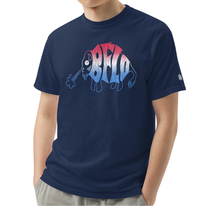 True Navy (100% ringspun cotton)