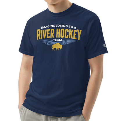 True Navy (100% ringspun cotton)