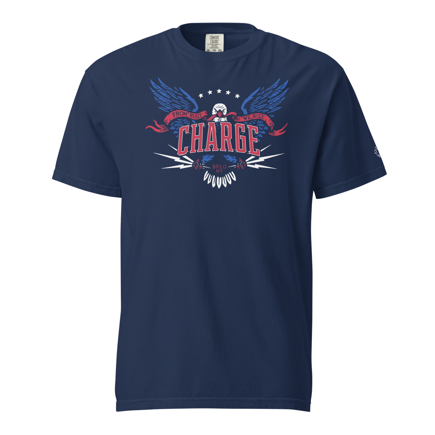 True Navy (100% ringspun cotton)