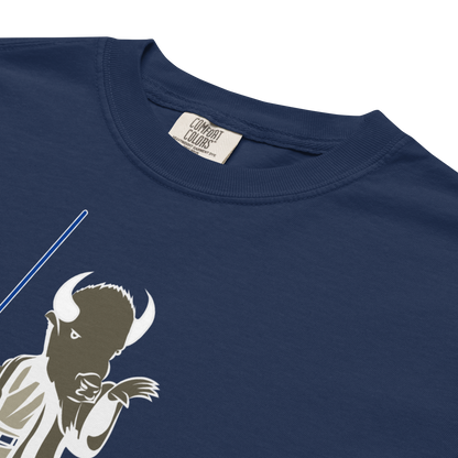 "May Buffalo Be With You" Premium Garment-Dyed Heavyweight T-Shirt