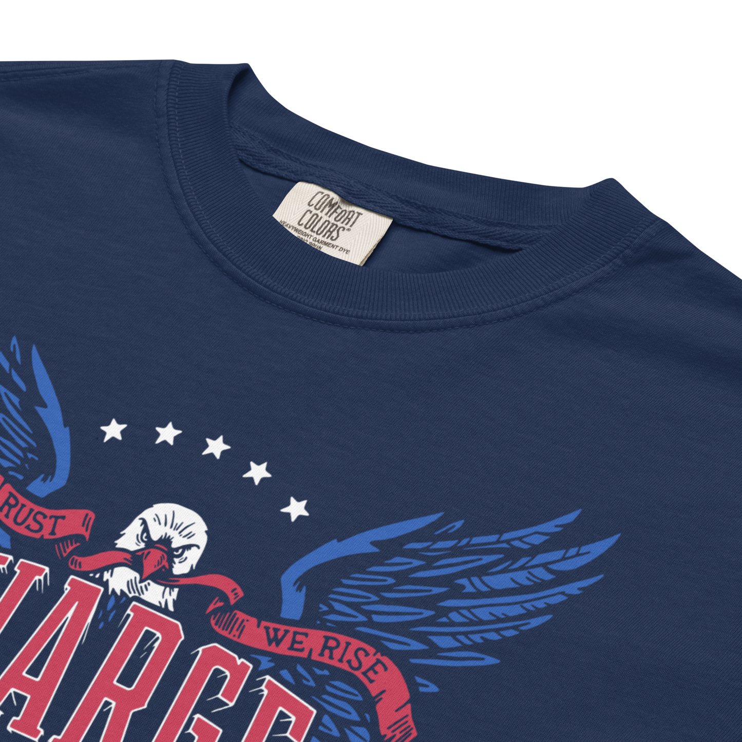 CHARGE: "Charge Forth" Premium Garment-Dyed Heavyweight T-Shirt