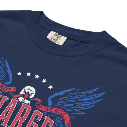 CHARGE: "Charge Forth" Premium Garment-Dyed Heavyweight T-Shirt