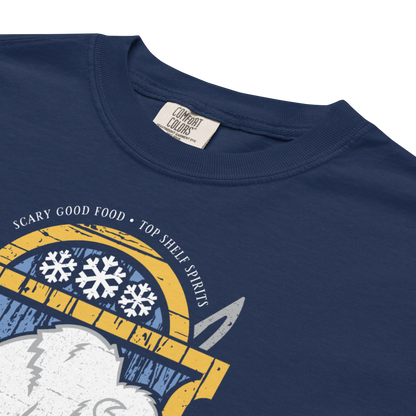 "The Frosty Buffalo" Premium Garment-Dyed Heavyweight T-Shirt