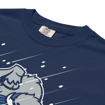 "Abominable Buffalo" (Winter Fury Edition) Premium Garment-Dyed Heavyweight T-Shirt