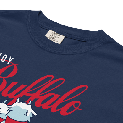 "Enjoy Buffalo" Premium Garment-Dyed Heavyweight T-Shirt