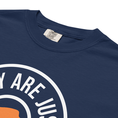"Just Called Wings" Premium Garment-Dyed Heavyweight T-Shirt