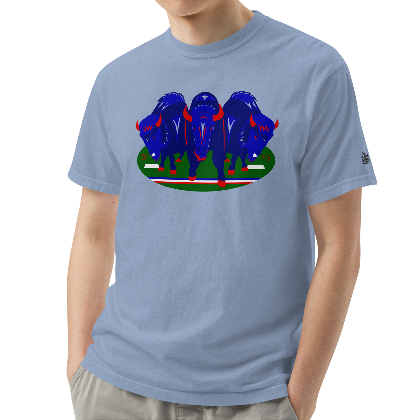 Washed Denim (100% ringspun cotton)