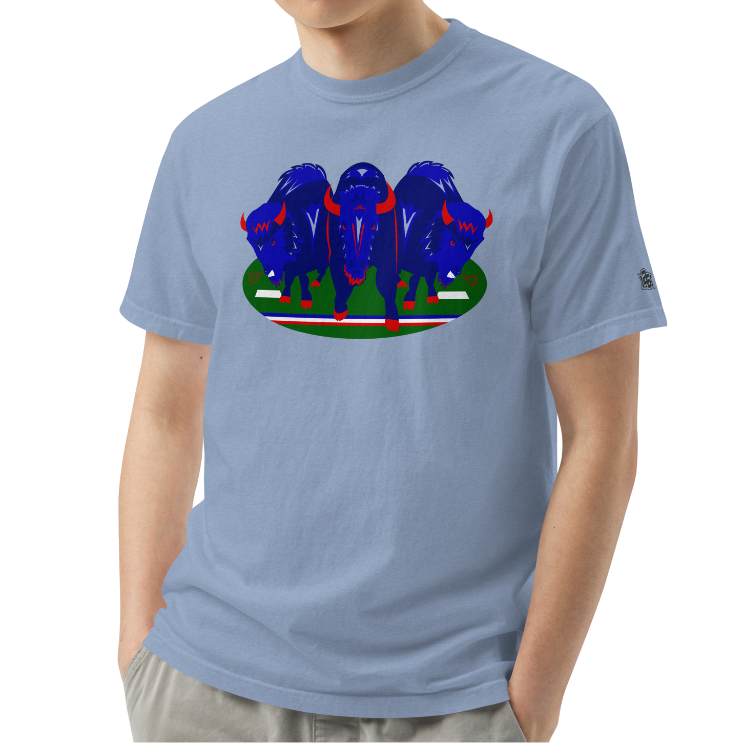 Washed Denim (100% ringspun cotton)