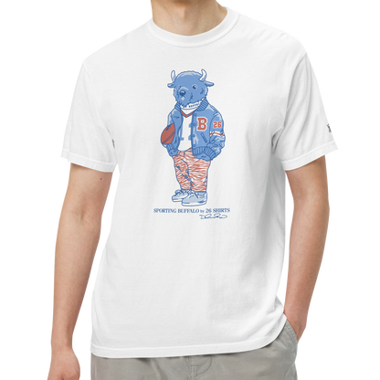 White (100% ringspun cotton)