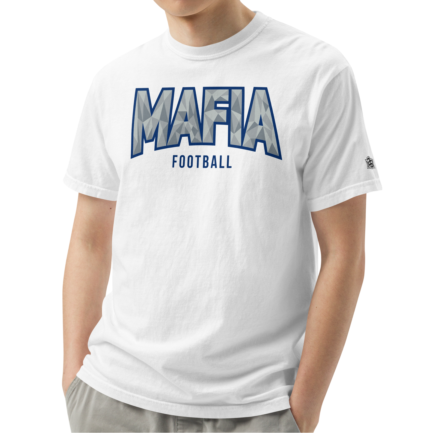 White (100% ringspun cotton)