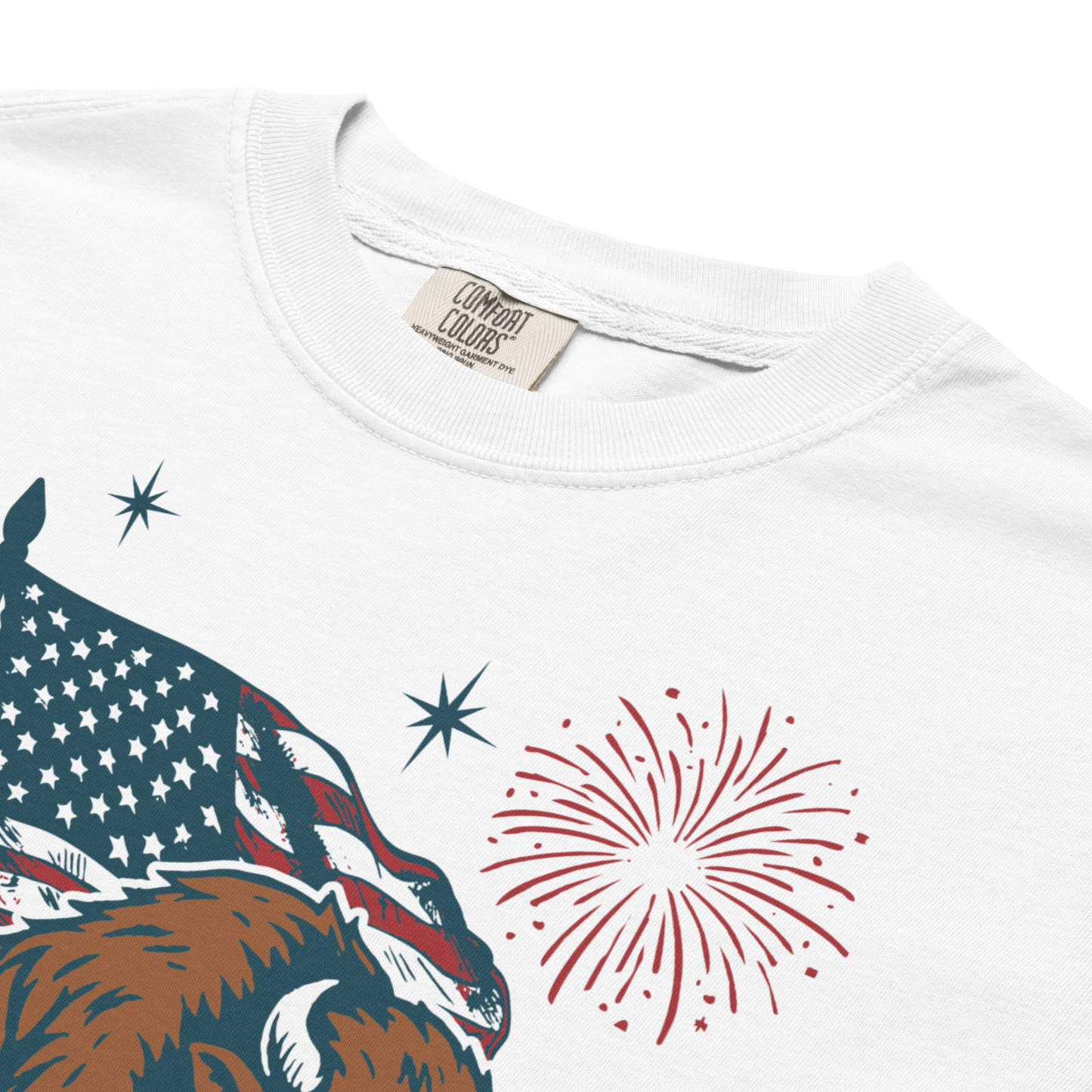 "Bold & Free" Premium Garment-Dyed Heavyweight T-Shirt (multiple color options)