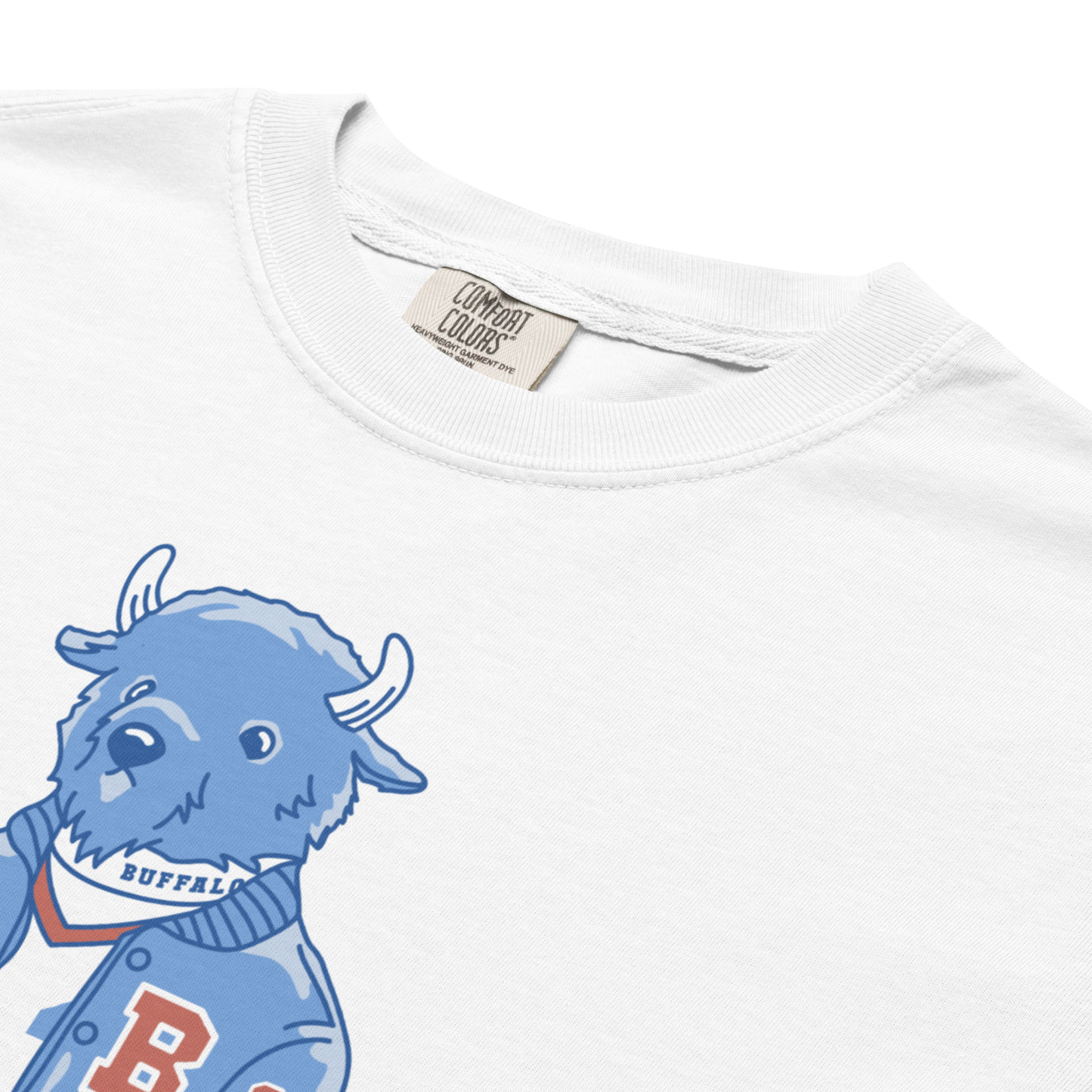 "Sporting Buffalo" Premium Garment-Dyed Heavyweight T-Shirt