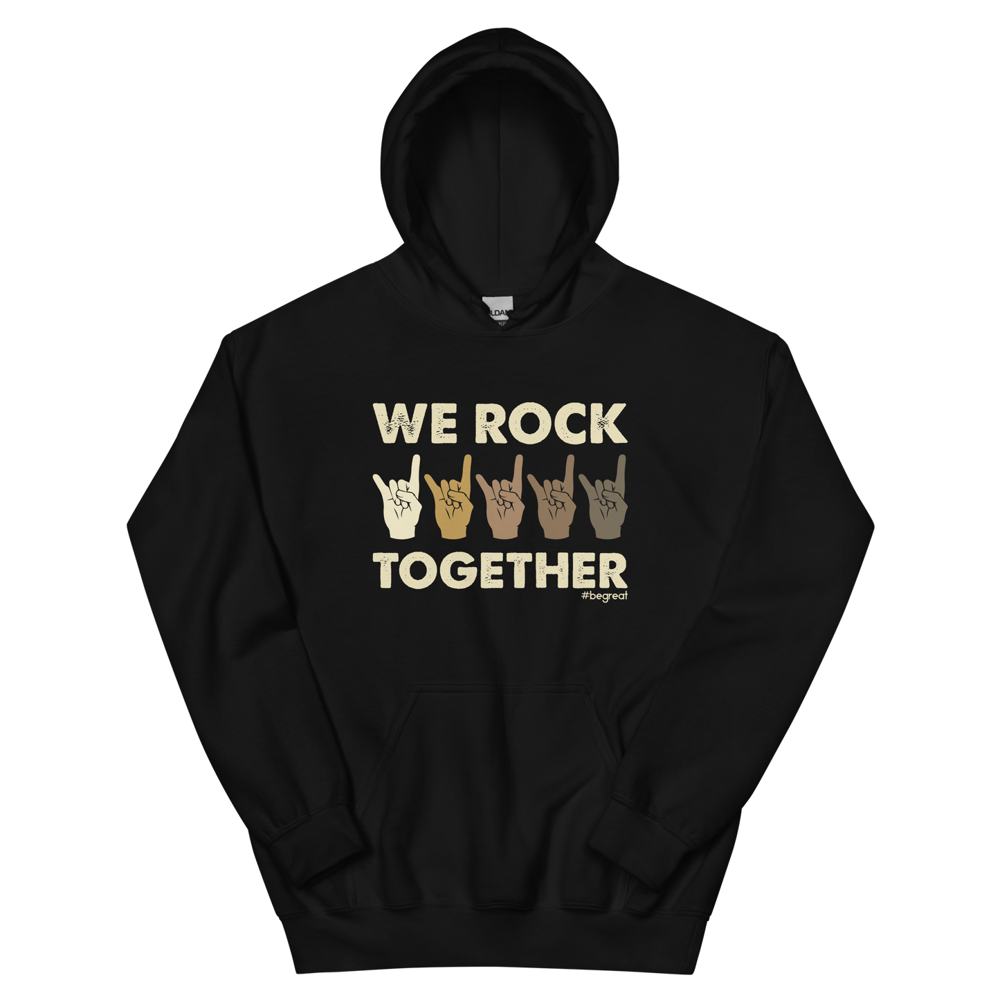 Official Nick Harrison "We Rock Together" Hoody (Black)