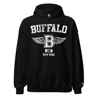 QUEEN'S CITY "Buffalo Angel" Sweatshirt Hoody