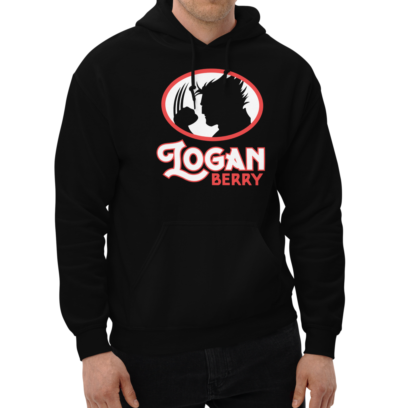 Black (50% cotton, 50% polyester)