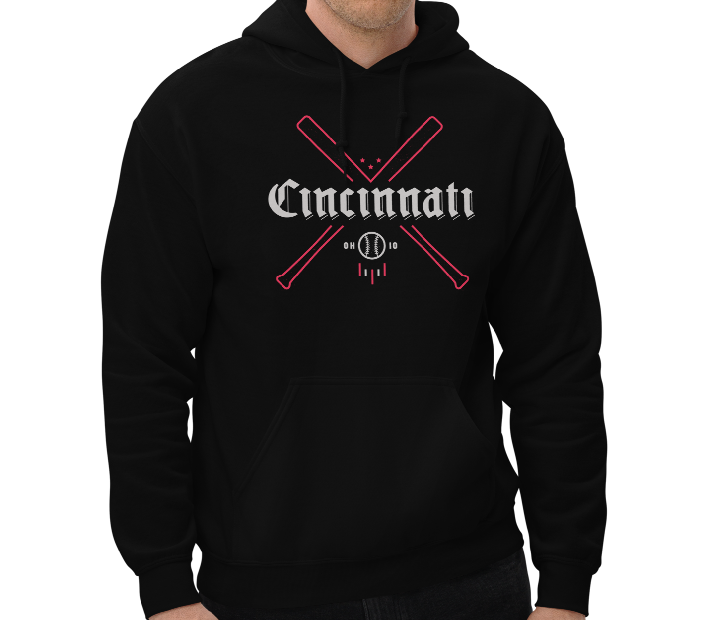 Black (50% cotton, 50% polyester)