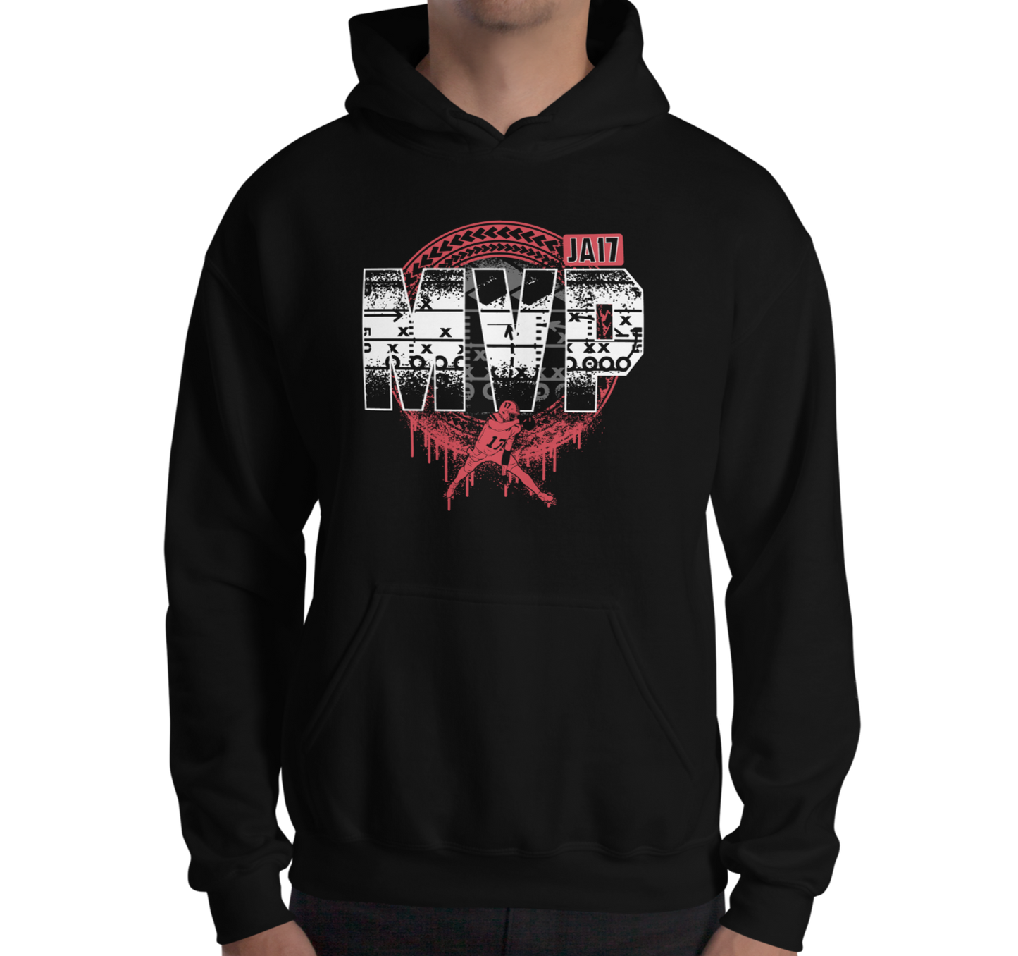 Black (50% cotton, 50% polyester)