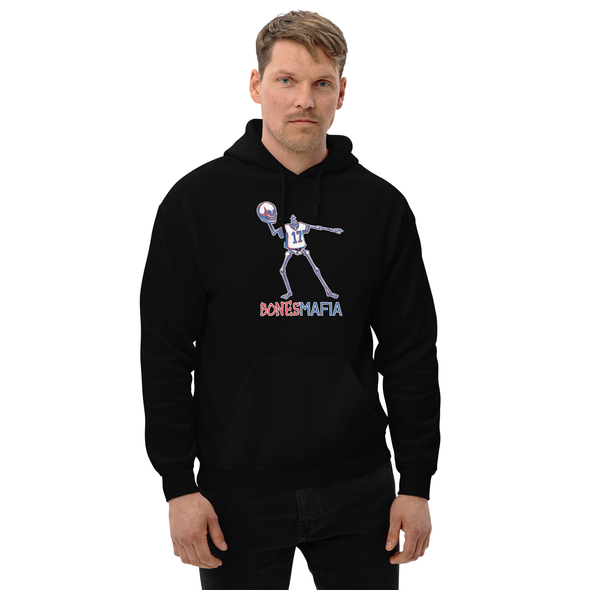 Black (50% cotton, 50% polyester)