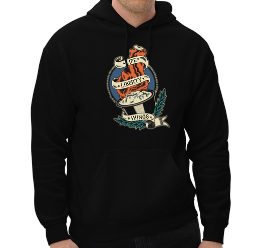 Black (50% cotton, 50% polyester)