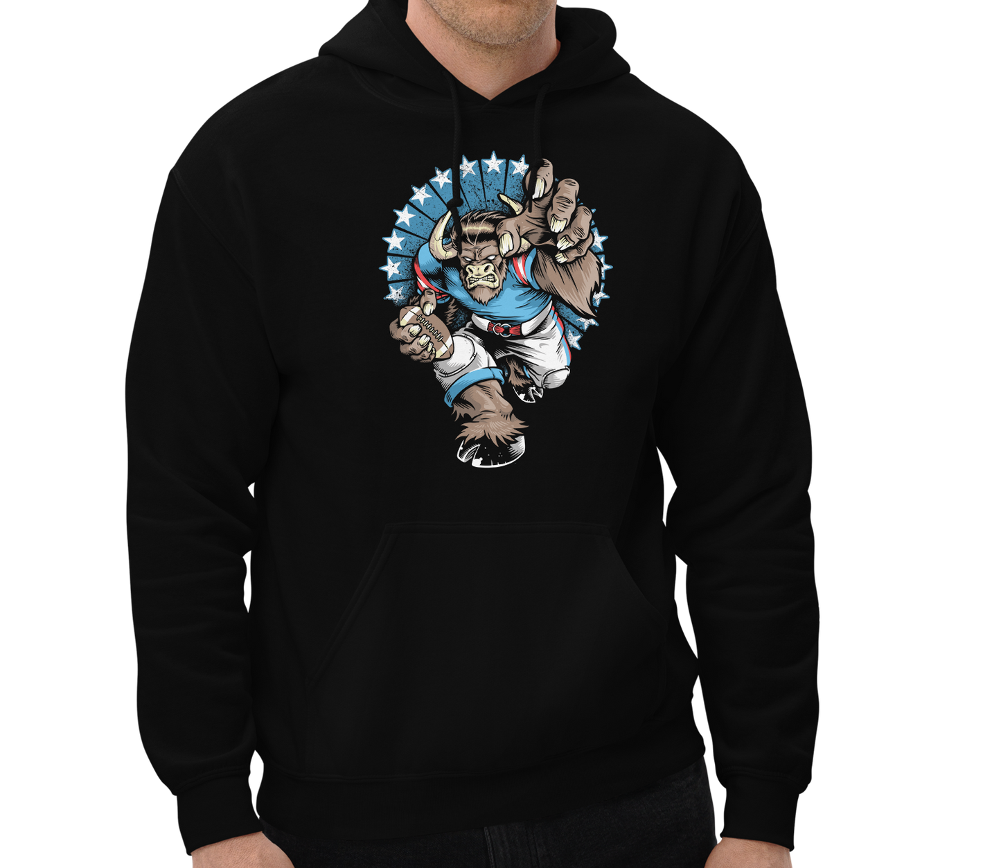 Black (50% cotton, 50% polyester)