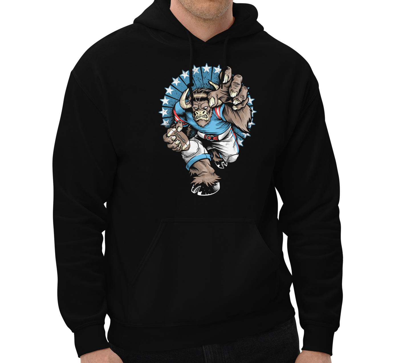 Black (50% cotton, 50% polyester)