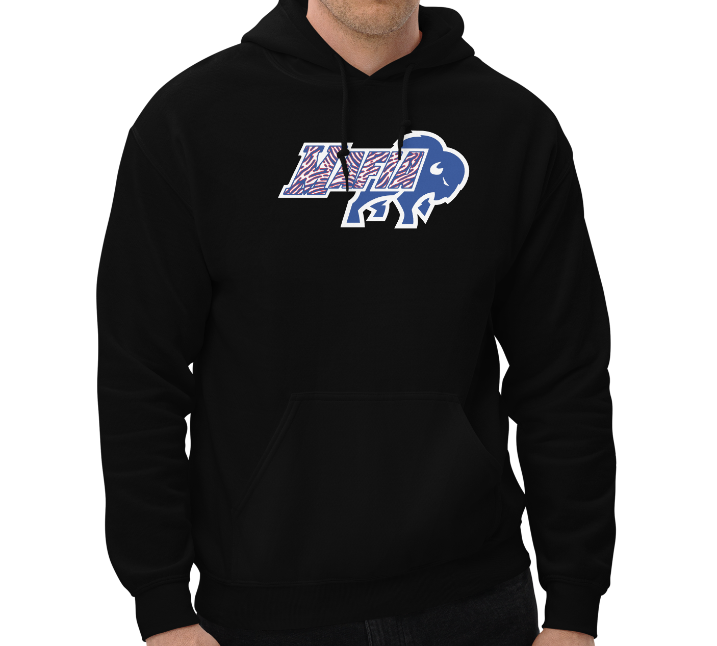 Black (50% cotton, 50% polyester)