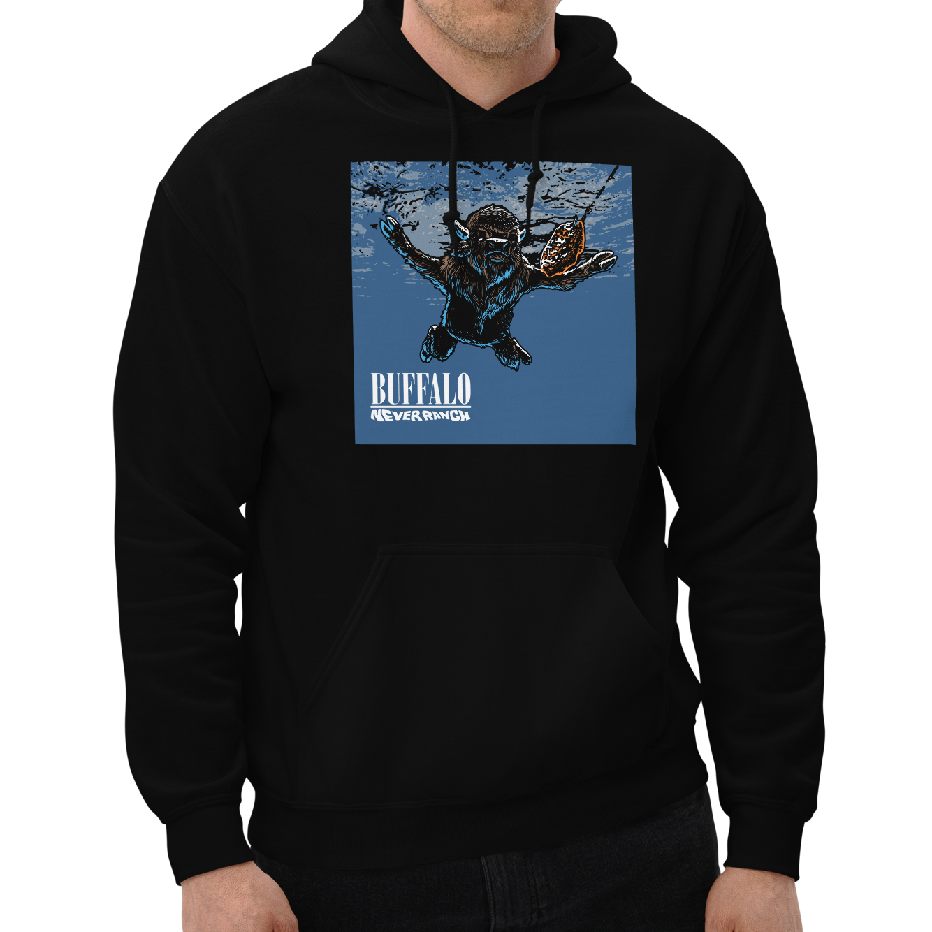 Black (50% cotton, 50% polyester)