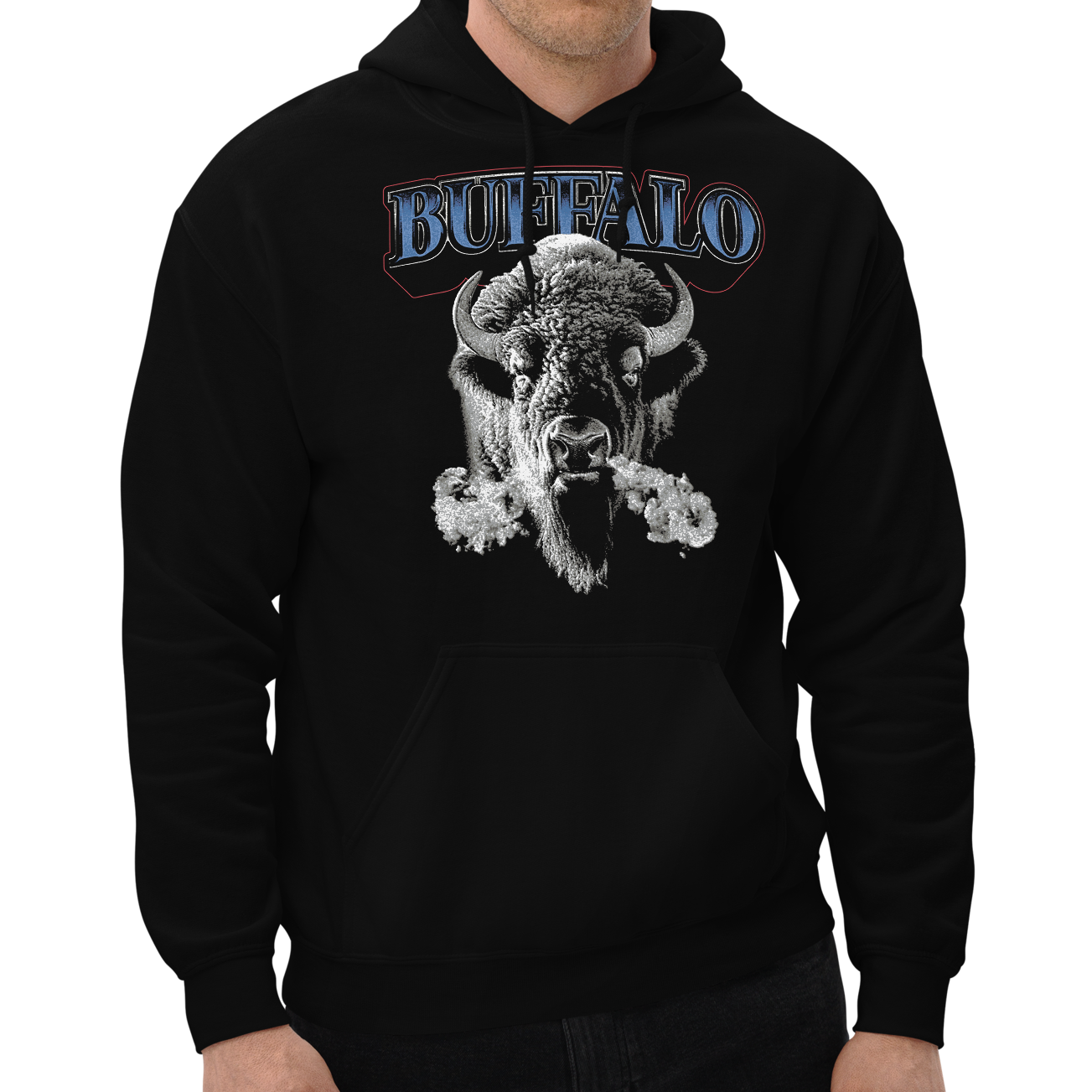 Black (50% cotton, 50% polyester)