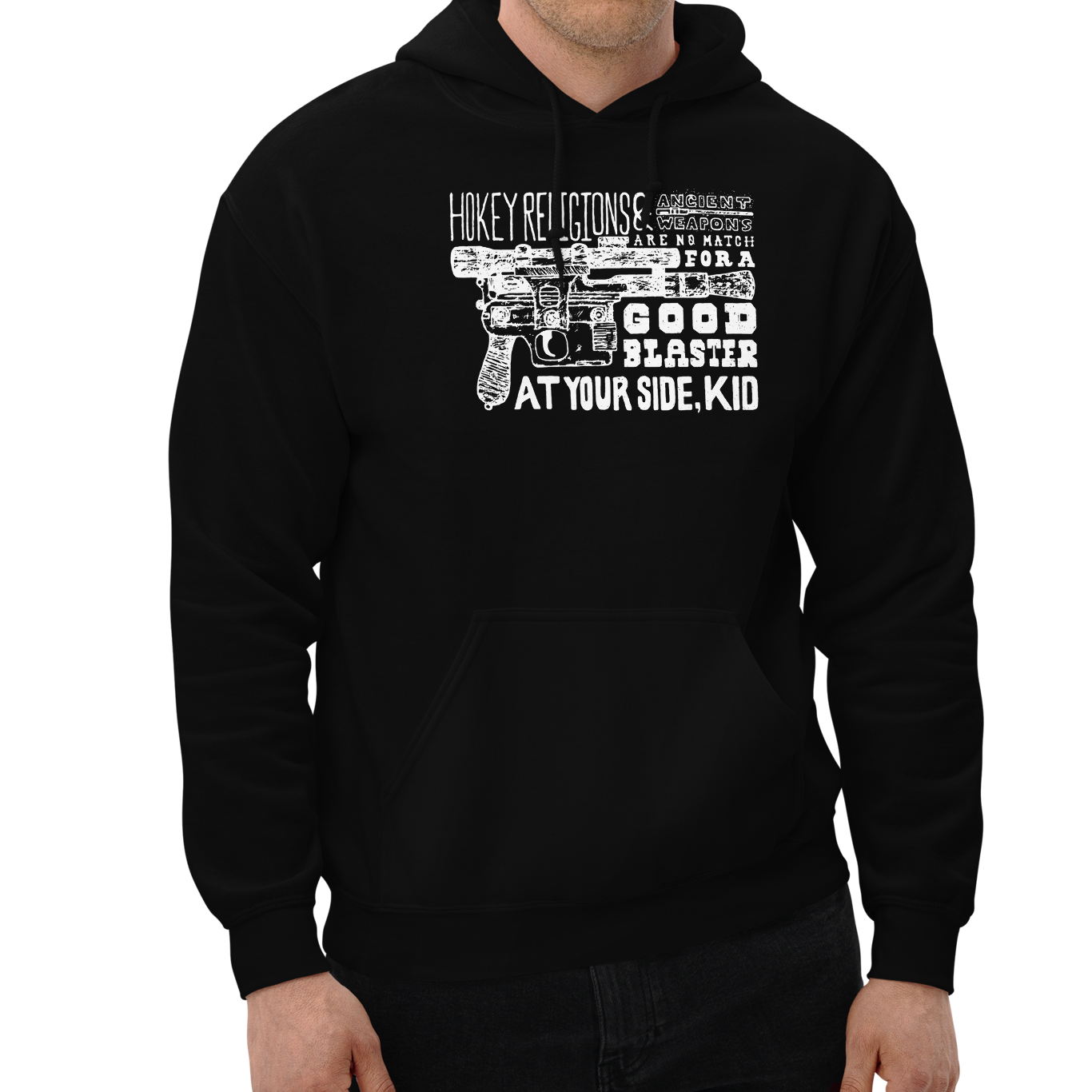 Black (50% cotton, 50% polyester)