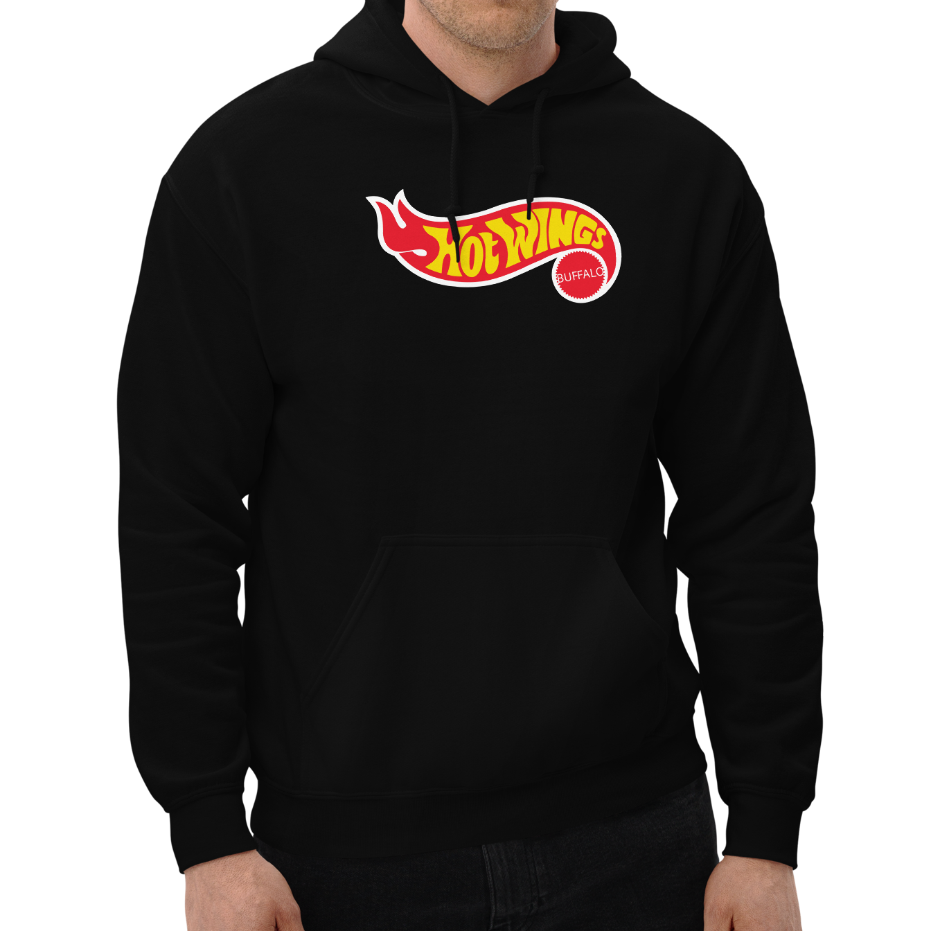 Black (50% cotton, 50% polyester)