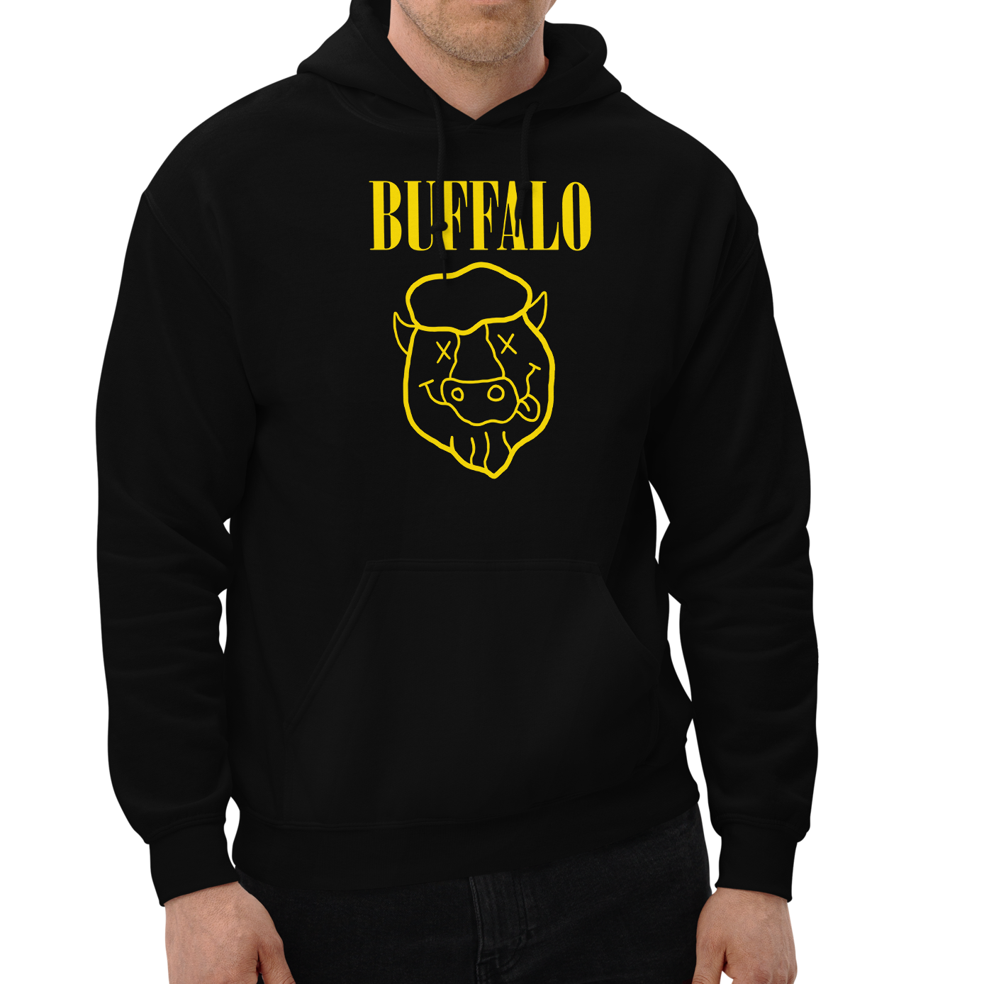 Black (50% cotton, 50% polyester)