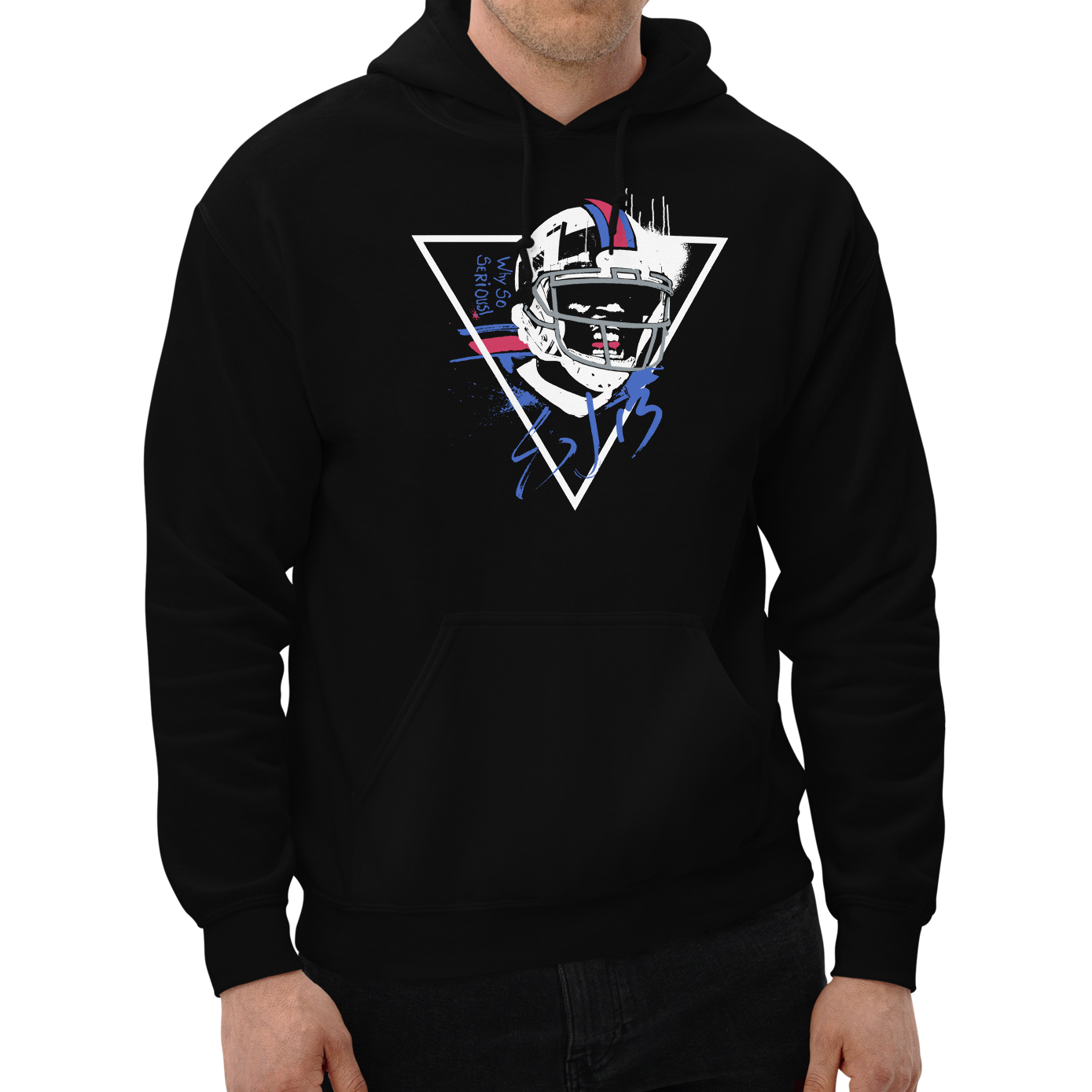Black (50% cotton, 50% polyester)