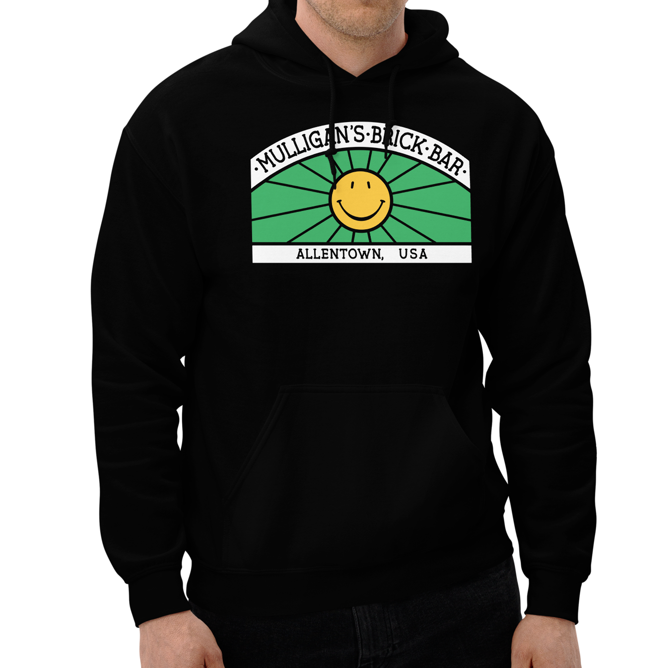 Black (50% cotton, 50% polyester)