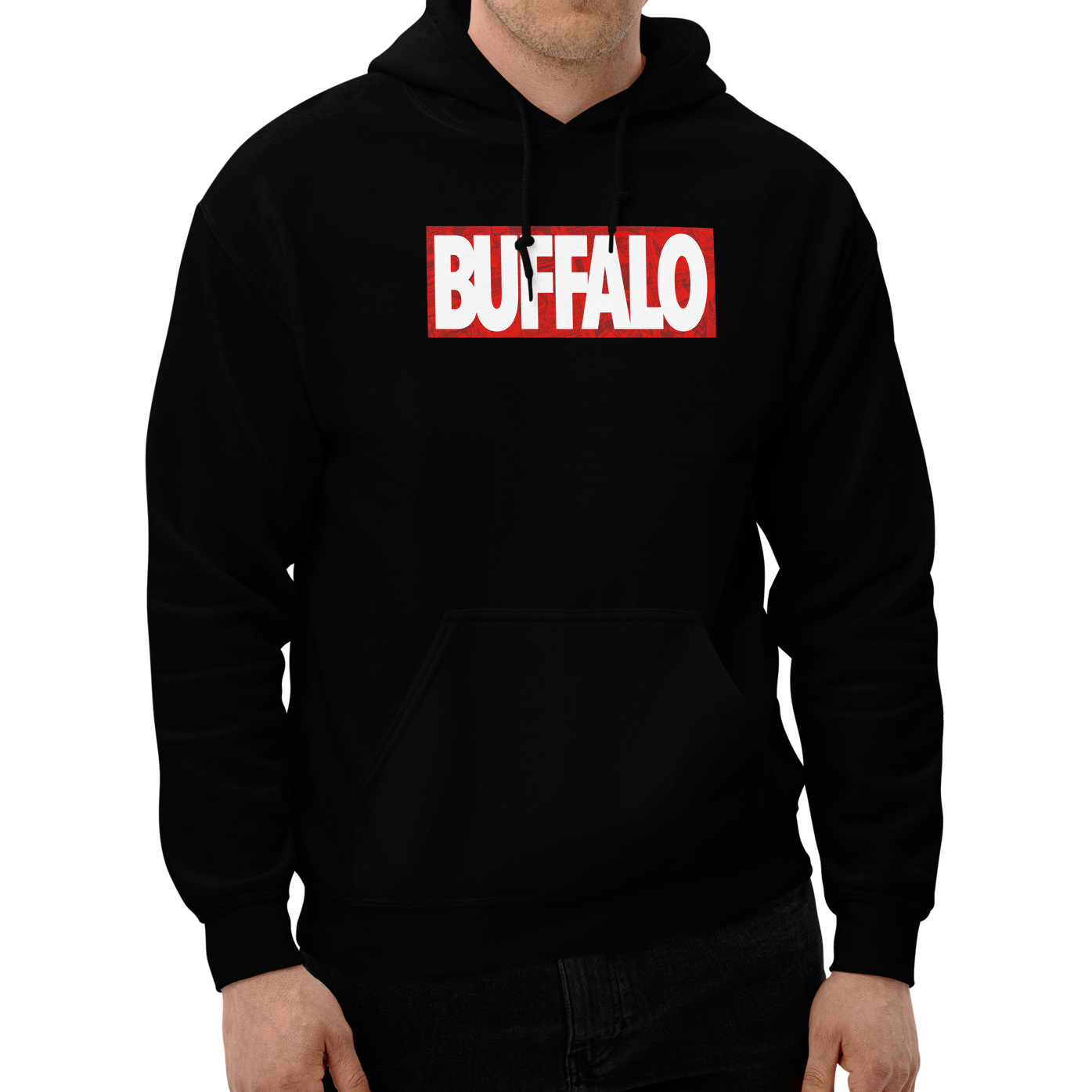 Black (50% cotton, 50% polyester)