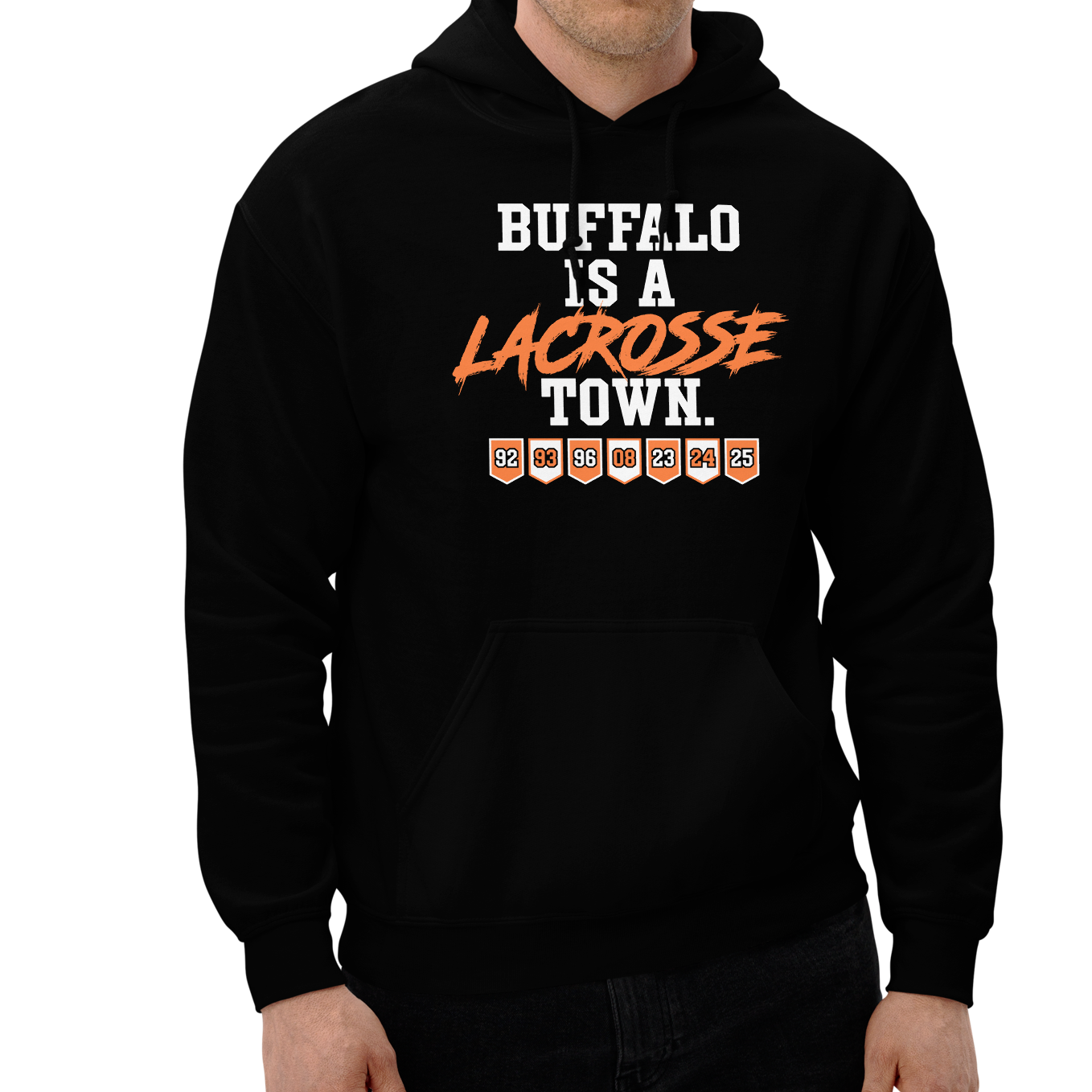 Black (50% cotton, 50% polyester)