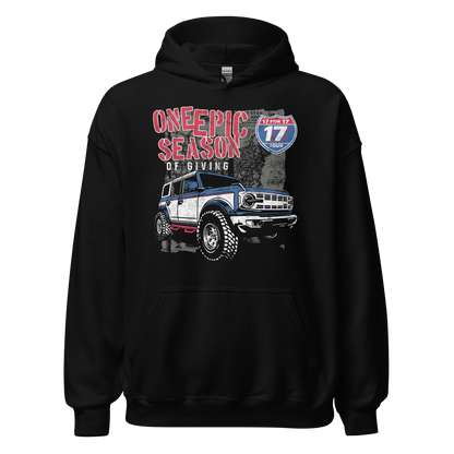 "17 for 17" Sweatshirt Hoody (two-sided print)