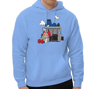 Columbia Blue (50% cotton, 50% polyester)