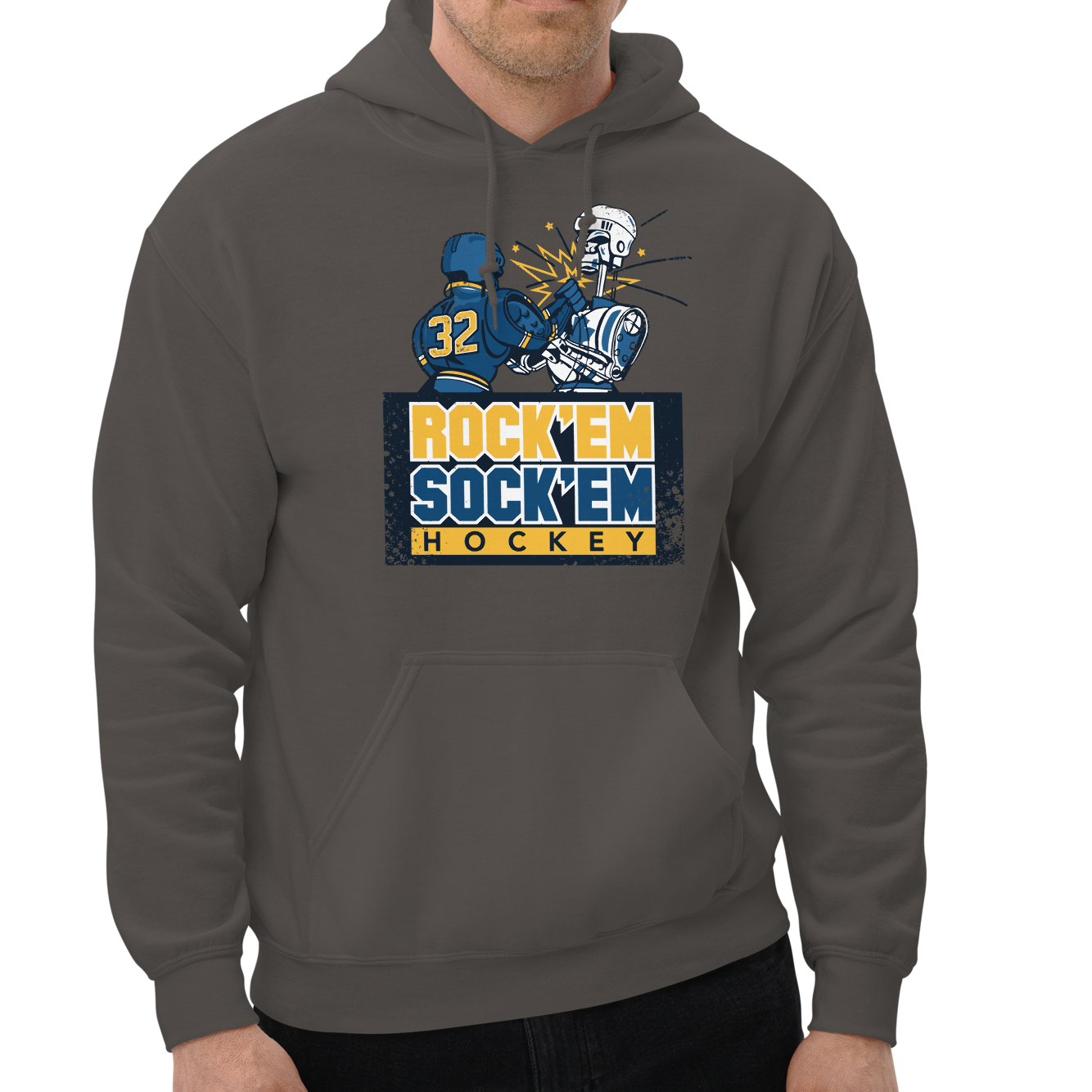 Charcoal (50% cotton, 50% polyester)